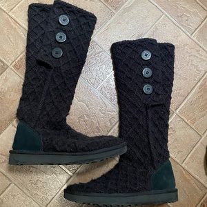 Knit Ugg boots